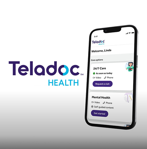 image of Teladoc Health app